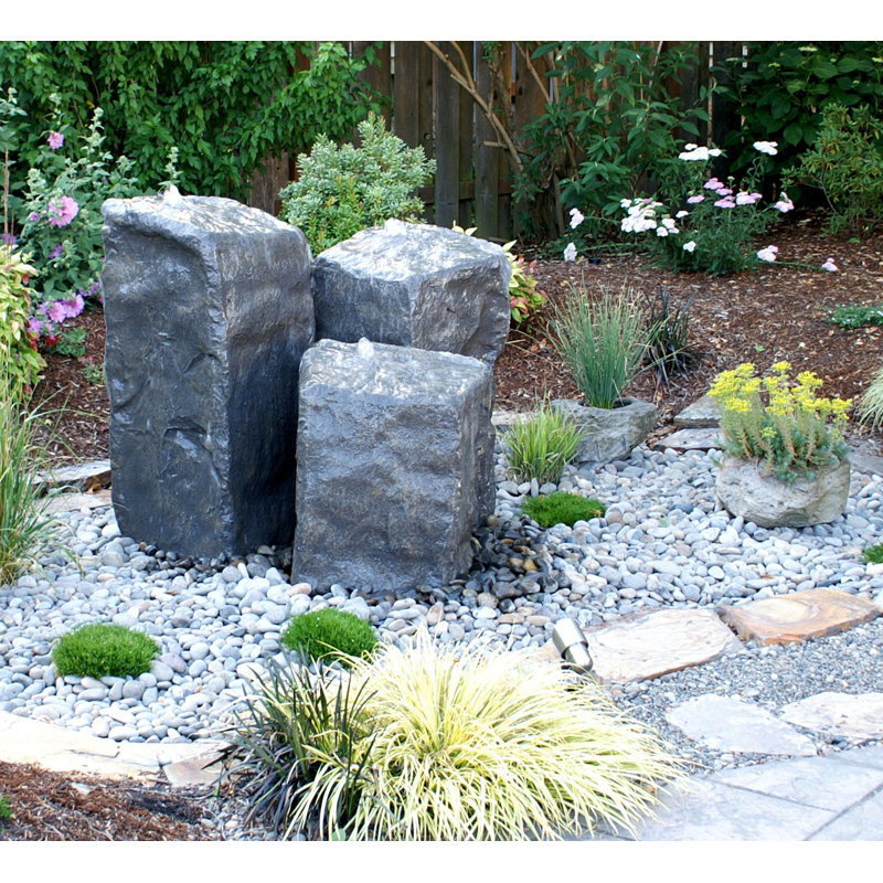 Outdoor Weather Resistant Rock Fountain