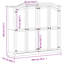 18-2 194cm Mafra Wardrobe-106216283