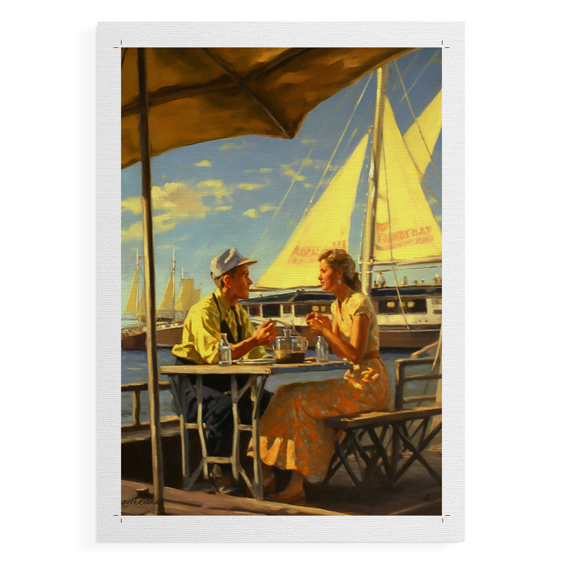 NAUTICAL Series DC XXXVII - Impression sur toile seulement - NON CADRE, H 18 po x l 12 po