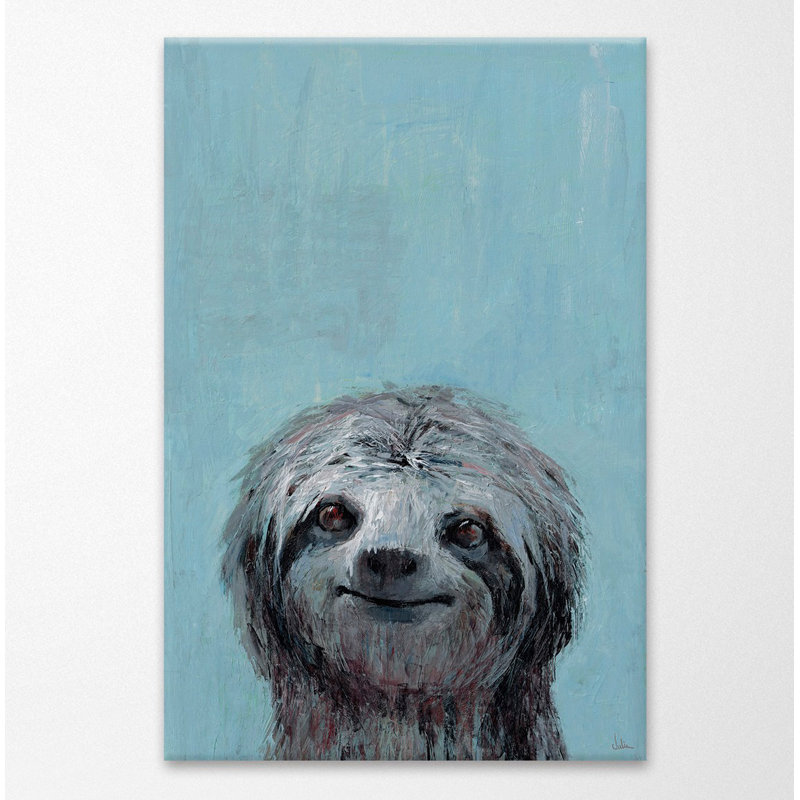 «Aurevoir», reproduction sur toile tendue, H 12 po x l 8 po x P 1,5 po