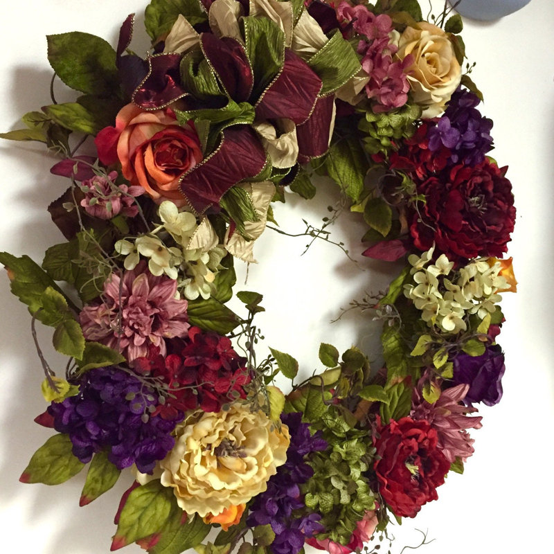Couronne en soie 28 po