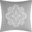 Stylehouse 12 Piece Silver Medallion Bed In A Bag Set, Luxurious All-in-one Bedding-113413044
