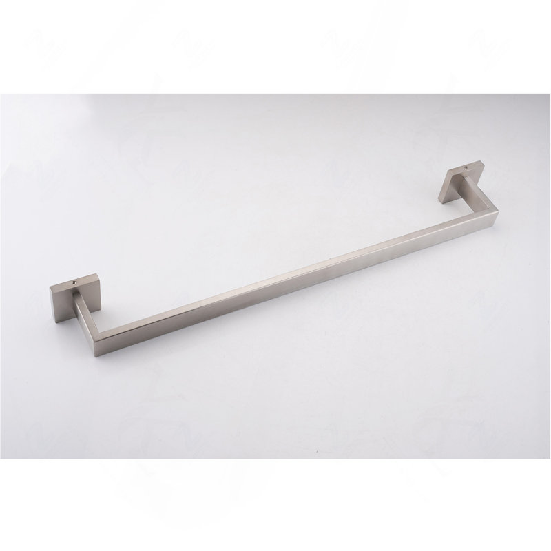 8-Piece Wall-Mounted Bathroom Hardware Set, Brushed Nickel