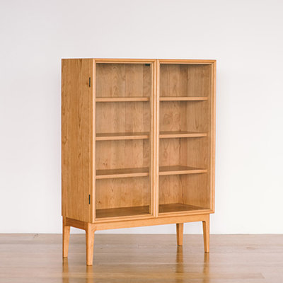 Brown Solid + Manufactured Wood Display Cases