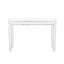 Console à miroir de style rétro pour espace - forme ovale, facile à nettoyer, l 48 po x H 32,7 po P 13,76 po avec élément de bois fixé au sol, Keep Neat, P 13,76 po, look moderne