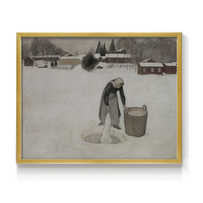 Paysages rétro-Ccclii - reproduction encadrée