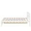 Lit plateforme simple en bois avec lit gigogne-936790341
