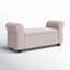 Banc de rangement rembourré en tissu Ammarie-88075910