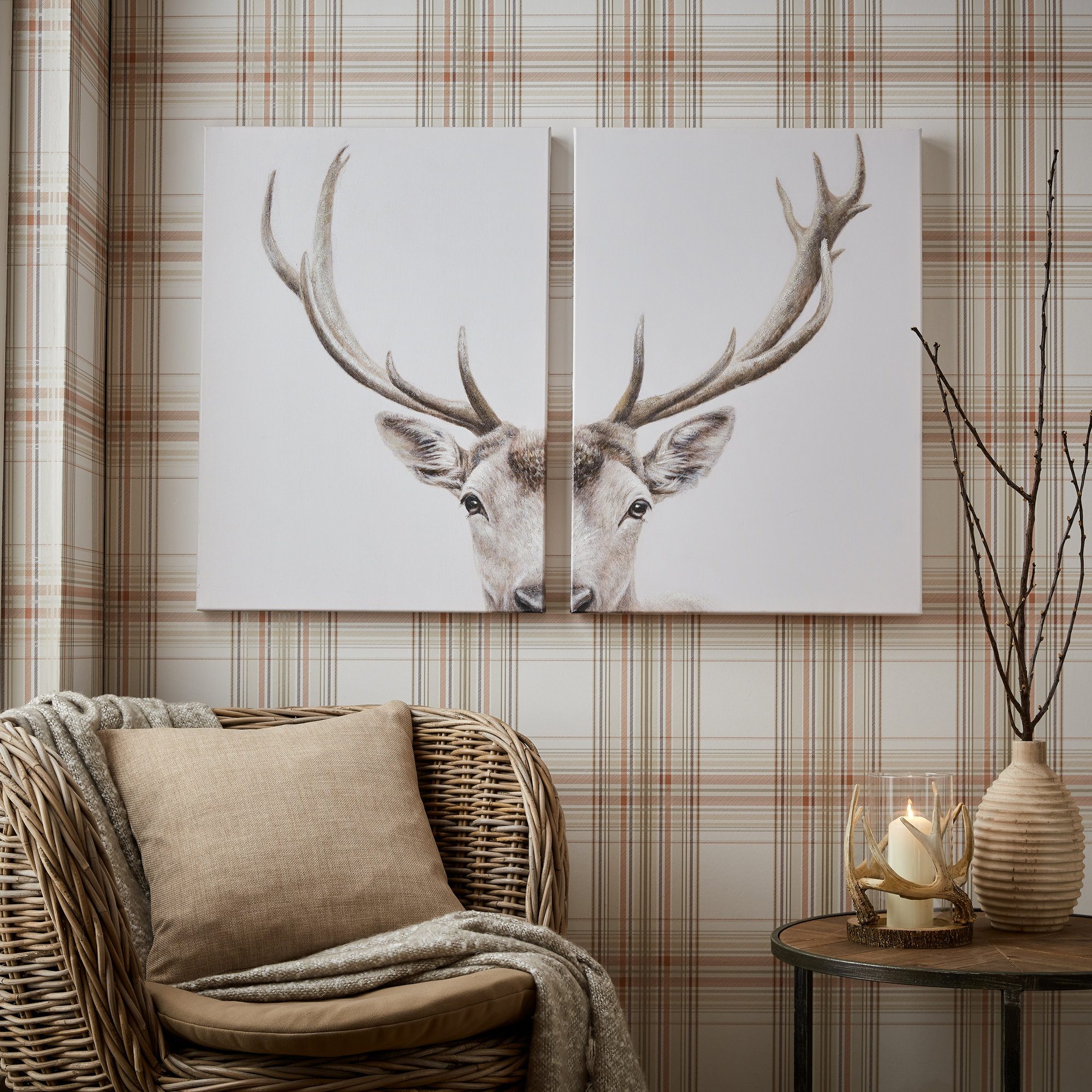 Stag Cabin Decor -  UK