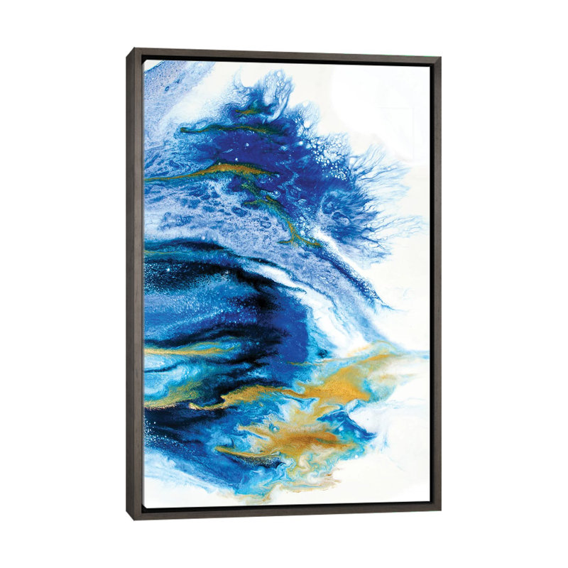 Lapis par Spell rebond Fine Art - reproduction d'art, H 40 po x l 26 po x P 1,5 po, Toile avec cadre gris, Pas de tapis
