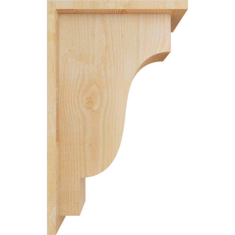 Corbeille Newport avec contre-plaque, H 20 po x l 6 po x P 12 po, Sapin de Douglas, Sciage brut