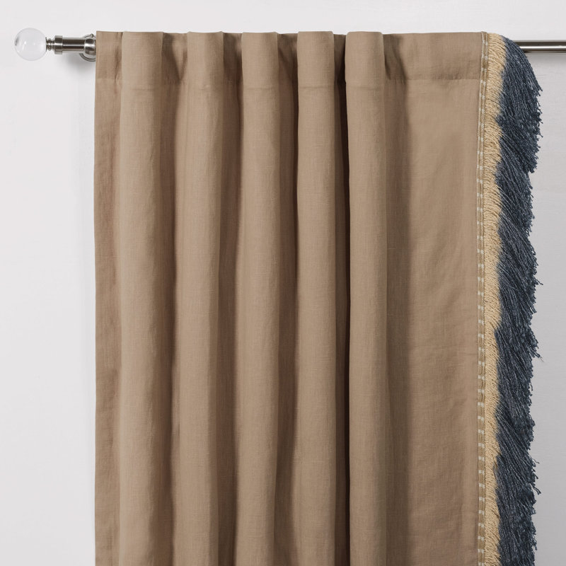 Midori Room Darkening Curtain, Left, 48" W x 108" L
