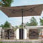 Parasol de terrasse à double face 11x7Ft-1803570540
