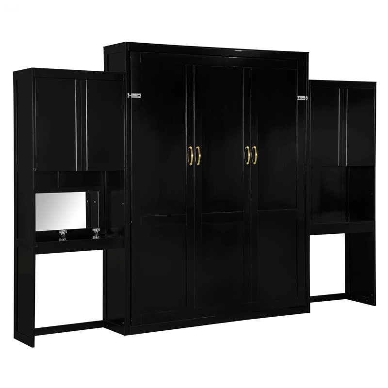 Murphy Bed With Desk And Cabinets