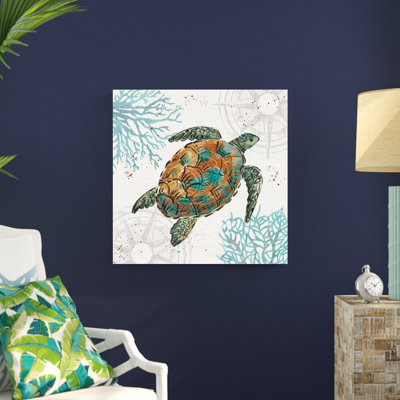 «Ocean Finds IV» par Daphne Brissonnet, reproduction d'art sur toile tendue