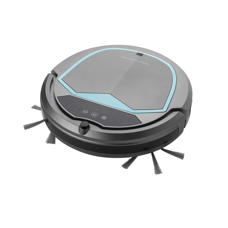Aspirateur et vadrouille sans sac Miravac Swerve, Bleu