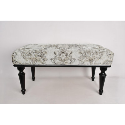 Cotton Upholstered Bench