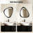 Irregular Natural Wood Frame Wall Mirror-1530324970-1530324971