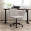 Mezaire Office Chair with Polyester Upholstered, Swivel, Adjustable Height, Wheels-858561073