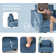 Tomario 10- Piece Upholstered U-Shaped Modular Sectional With Storage