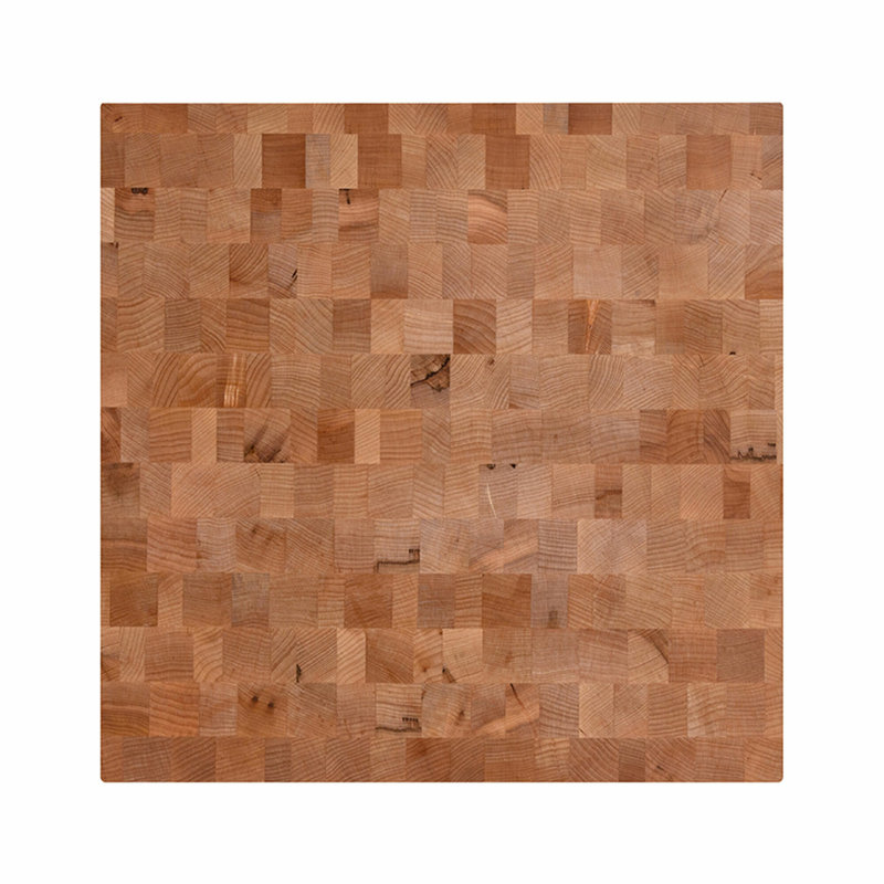 Bloc à hacher chinois réversible à grain de bois John Boos, L 18 po x l 18 po, Érable
