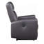 Fauteuil inclinable électrique avec accoudoirs carrés