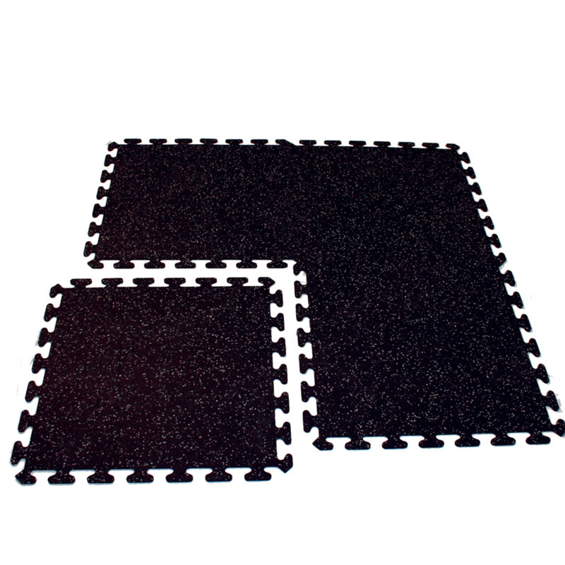 Carreaux de caoutchouc 5/16 po flex interlocking
