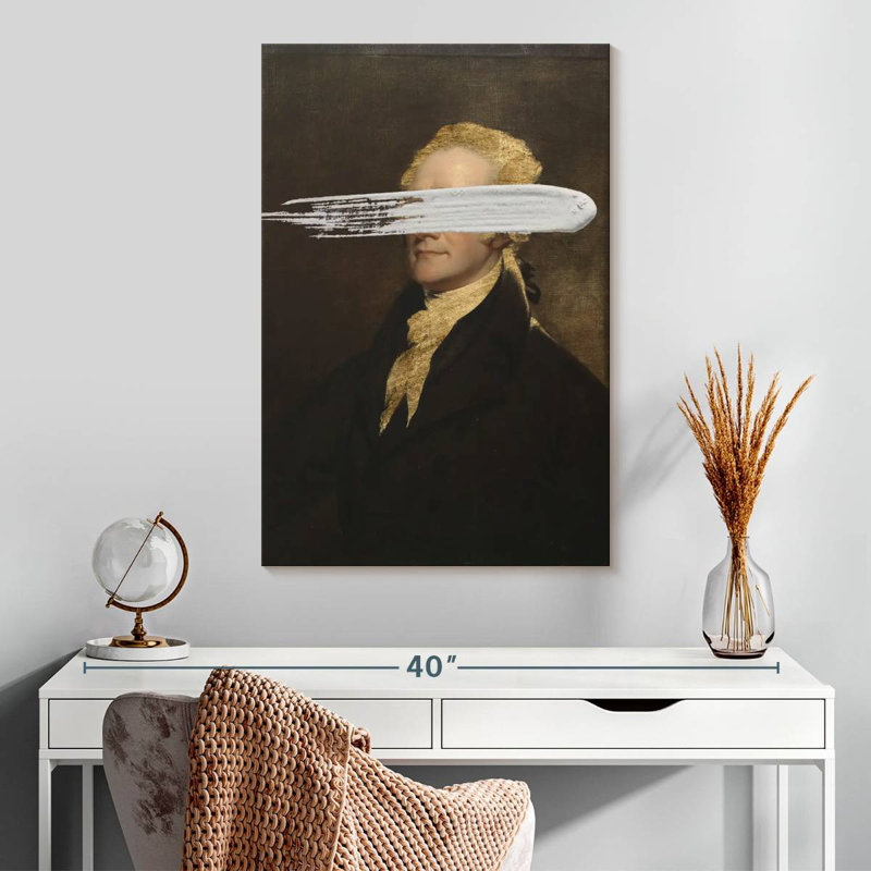 Leisha Masked Hamilton, 30" H x 20" W