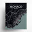 Monaco City Map, impression-457650155-457650163