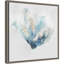 «Blue Coral Reef I» par Ken Roko, reproduction d'art sur cadre flottant