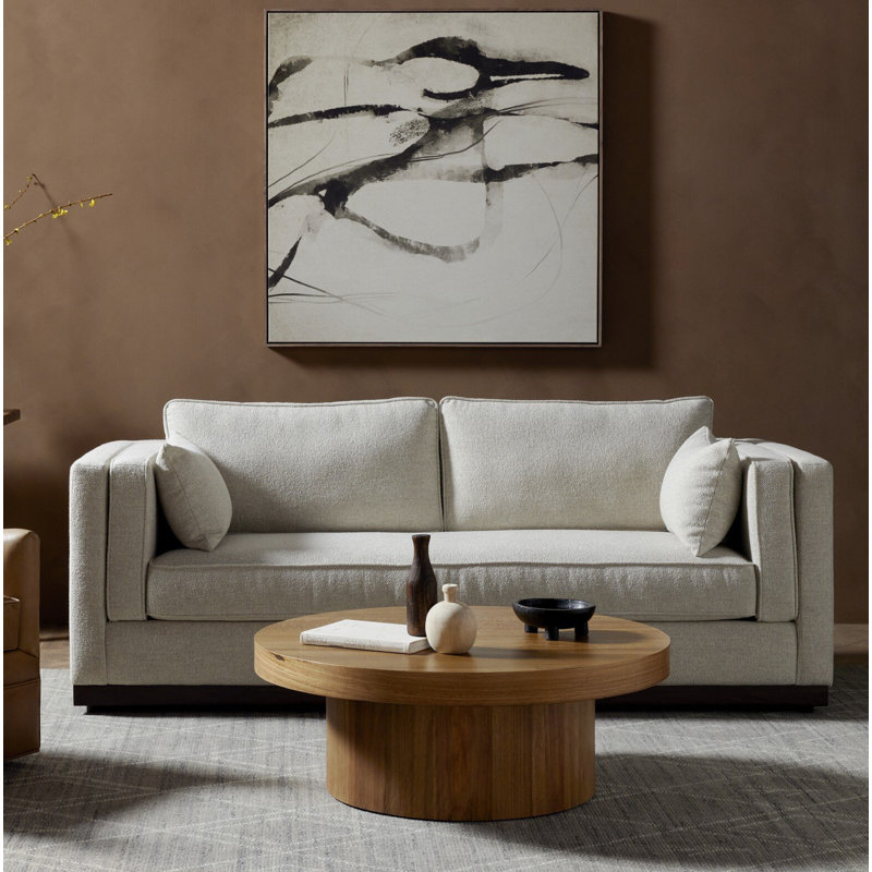Lawrence Sofa, Nova Taupe 100% Polyester