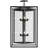Kitzi 8 - Light Dimmable Lantern Square / Rectangle Chandelier