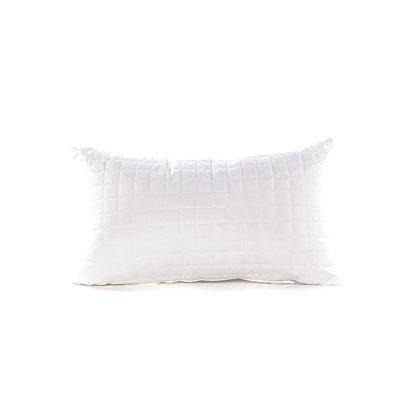 Grid Long Rectangular Pillow Cover & Insert