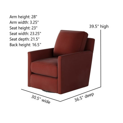 Swivel Glider Armchair