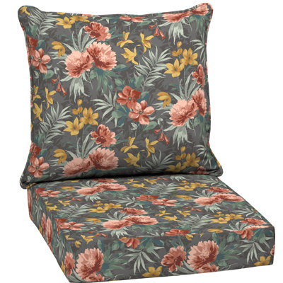 ARDEN Phoebe Floral Outdoor Lounge Chair 5.75" Cushion