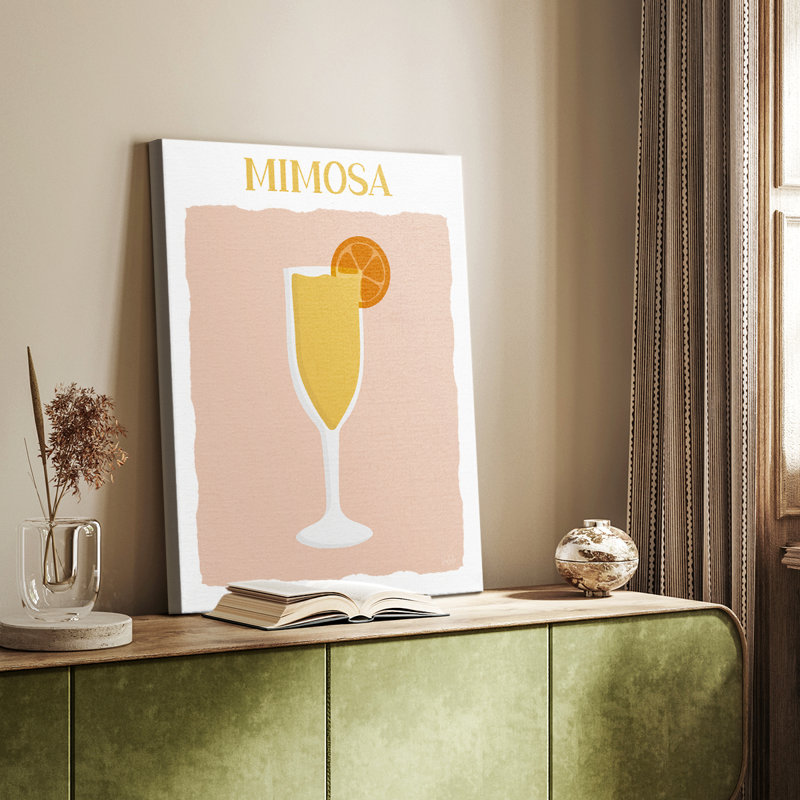 Mimosa - galerie Cavas sur mesure, H 18 po x l 12 po