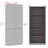 Darlicia 31.5 " Wide 4 - Shelf Storage Cabinet with