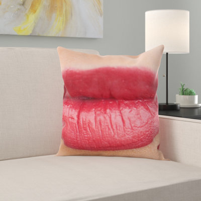 Housse et insert de coussin carré Lips
