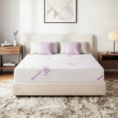  Matelas en mousse à mémoire de forme moyenne 10 po EGOHome
