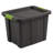 Sterilite Latching Tuff1 Stackable Storage Tote Bin w/ Latch Lid-104713205-104713204