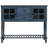 Barkell Sideboard,Buffet table,Dining cabinet,Office credenza with Bottom Shelf and 2 Drawer-2018429126