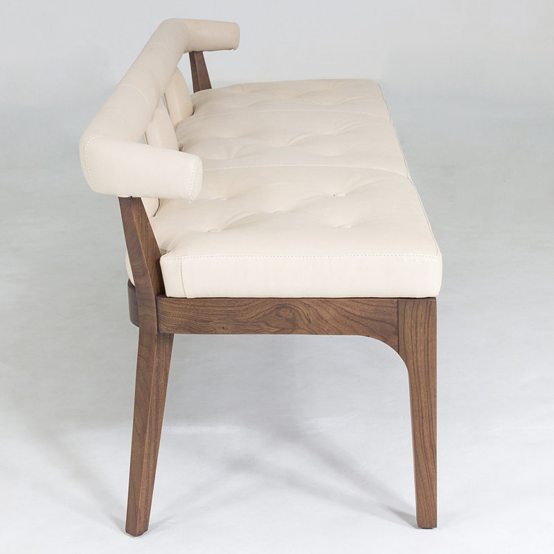 Moderno Bench, Ivory