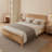 Boho Hand-woven PE Rattan Bed-1894471478