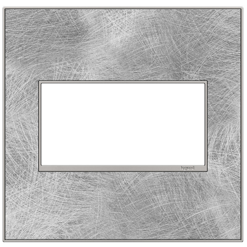 Plaque murale berçante Adorne®, Spirale en acier inoxydable