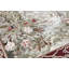 Hand-Knotted High-Quality Green and Red Area Rug