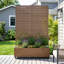 Eulau Metal Planter Box with Wheels-1792890614-1807236672