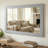 Shmuel Wood Framed with Safety Backing Ideal for Bathroom / Vanity Mirror-744902691-744902719