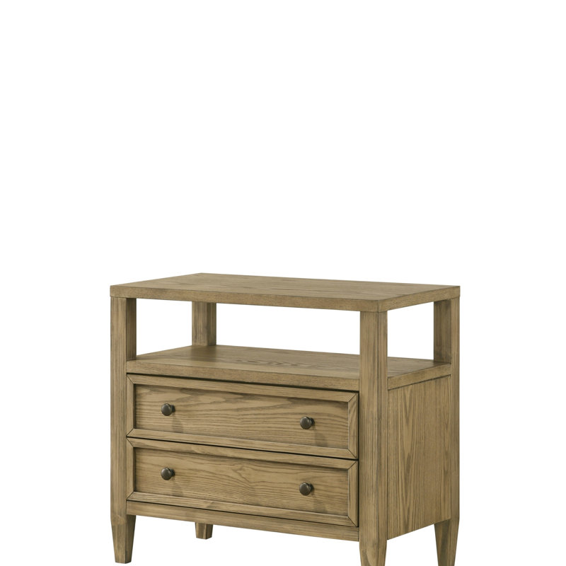 Table de chevet 2 tiroirs
