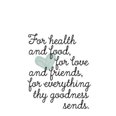" For Health And Food "