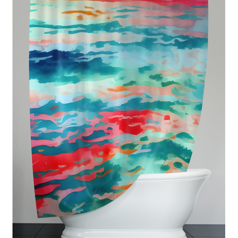 Rideau de douche Crestina, H 72 po x l 70 po